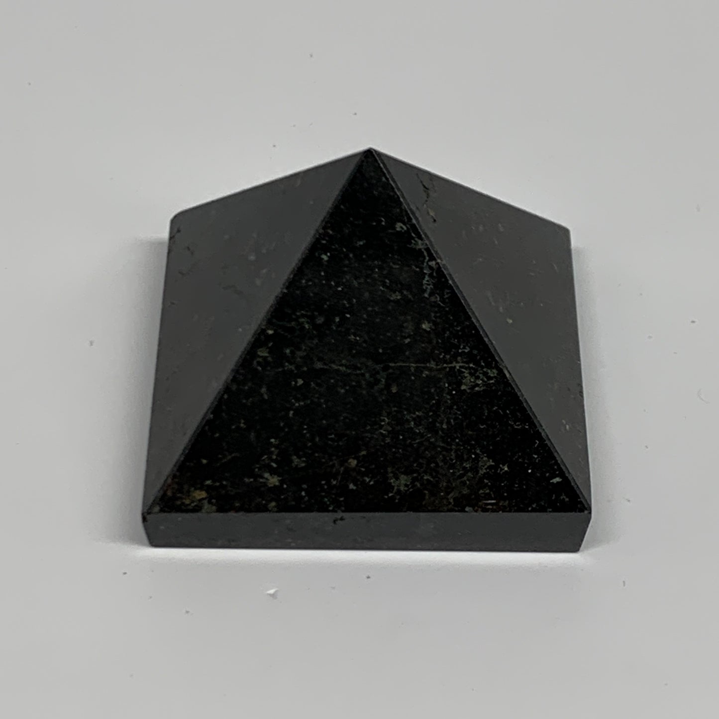 115.5g, 1.4"x1.8"x1.8", Black Tourmaline Pyramid Gemstone,Healing Crystal, B3184