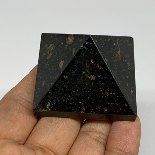 94.9g, 1.2"x1.8"x1.8", Black Tourmaline Pyramid Gemstone,Healing Crystal, B31850