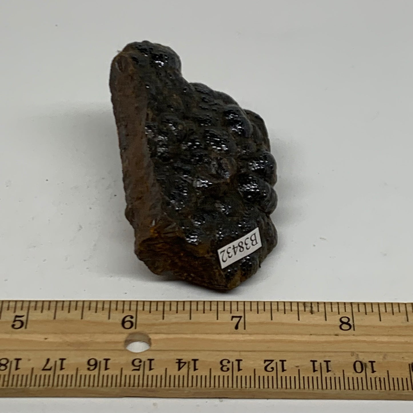 118.4g, 2.6"x1.6"x1.1", Rough Hematite Botryoidal Mineral Crystal, B38432