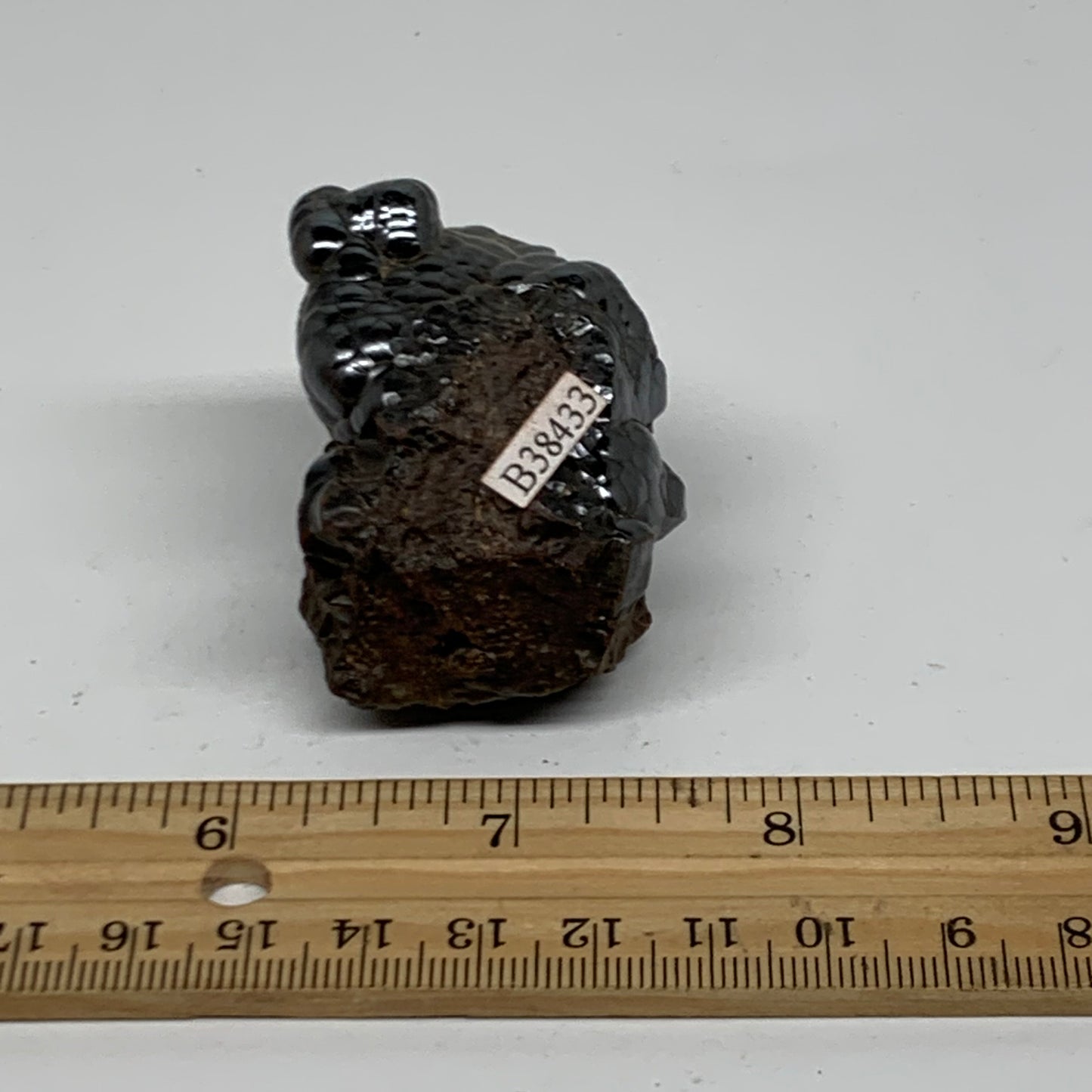 121.4g, 2.1"x1.4"x1.3", Rough Hematite Botryoidal Mineral Crystal, B38433
