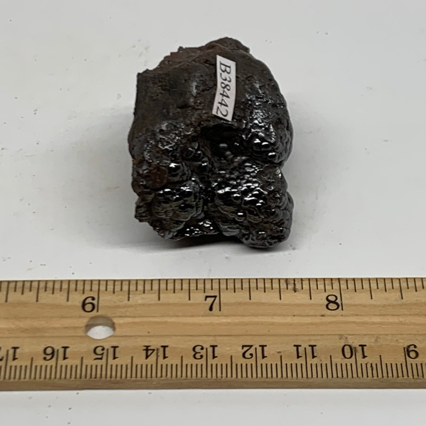 123g, 2.1"x1.5"x1.2", Rough Hematite Botryoidal Mineral Crystal, B38442