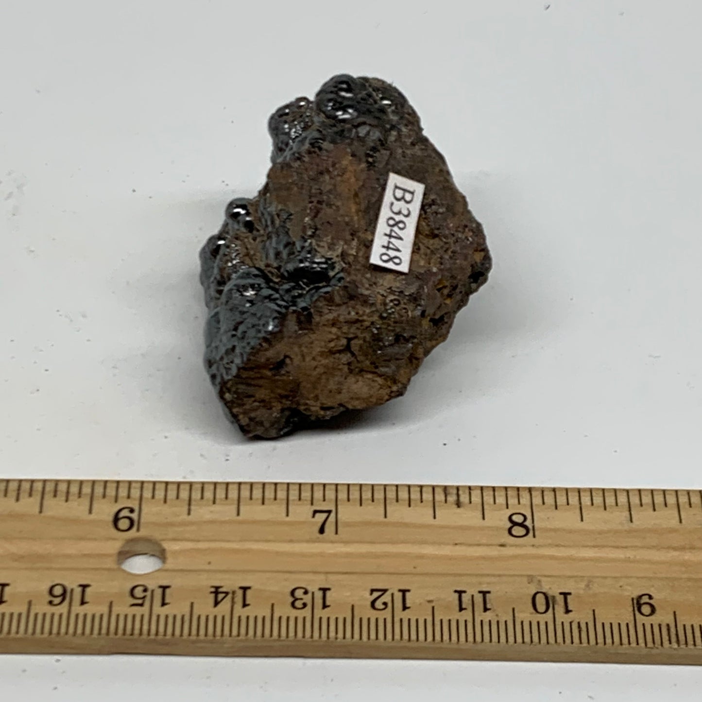 107.3g, 1.7"x1.6"x1.2", Rough Hematite Botryoidal Mineral Crystal, B38448