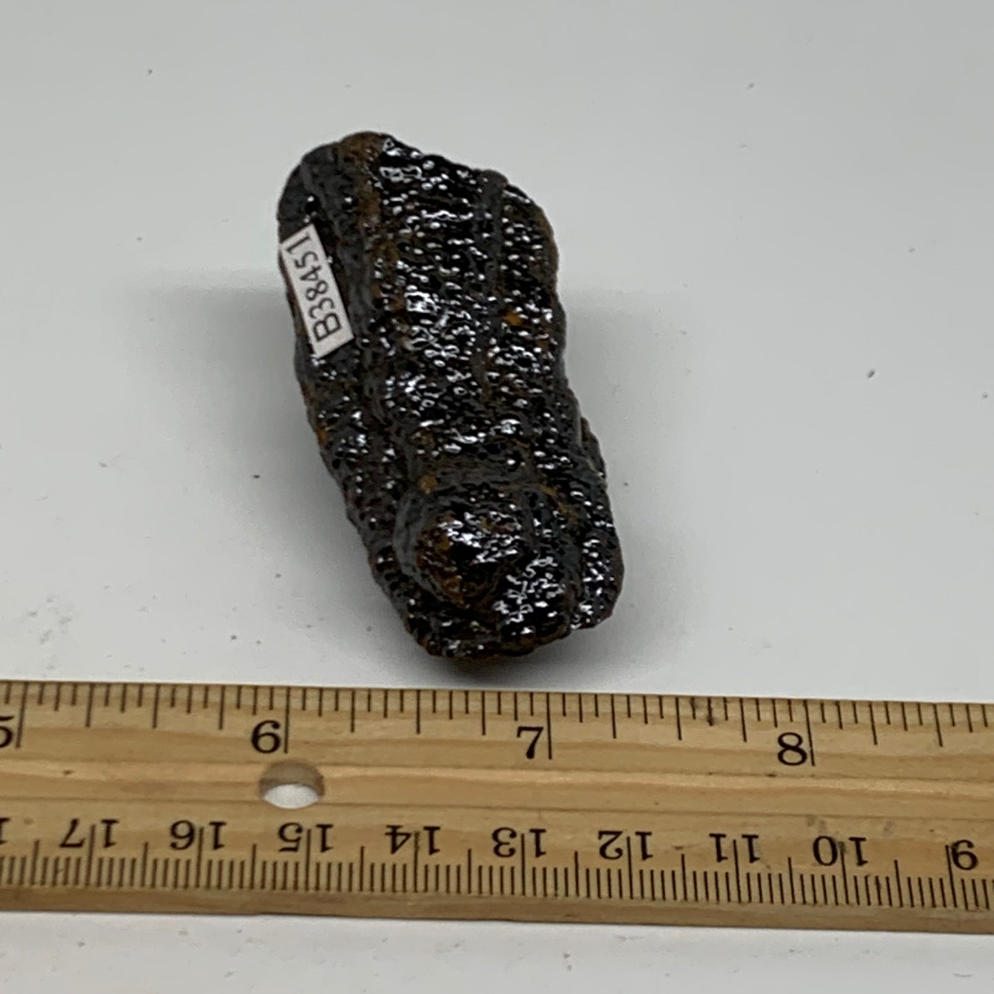 85g, 2.4"x1.1"x1.2", Rough Hematite Botryoidal Mineral Crystal, B38451