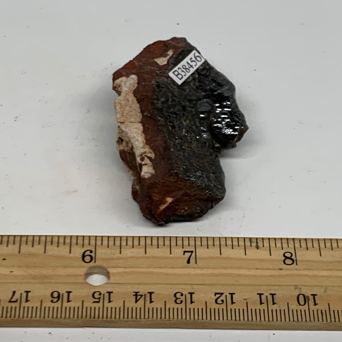 66.5g, 2.5"x1.6"x0.8", Rough Hematite Botryoidal Mineral Crystal, B38456