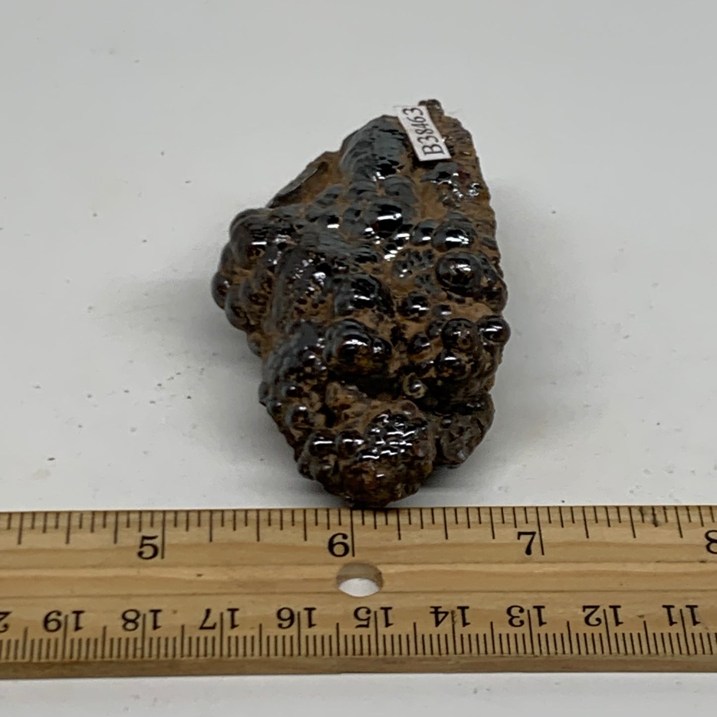 148.9g, 2.7"x1.6"x1.1", Rough Hematite Botryoidal Mineral Crystal, B38463