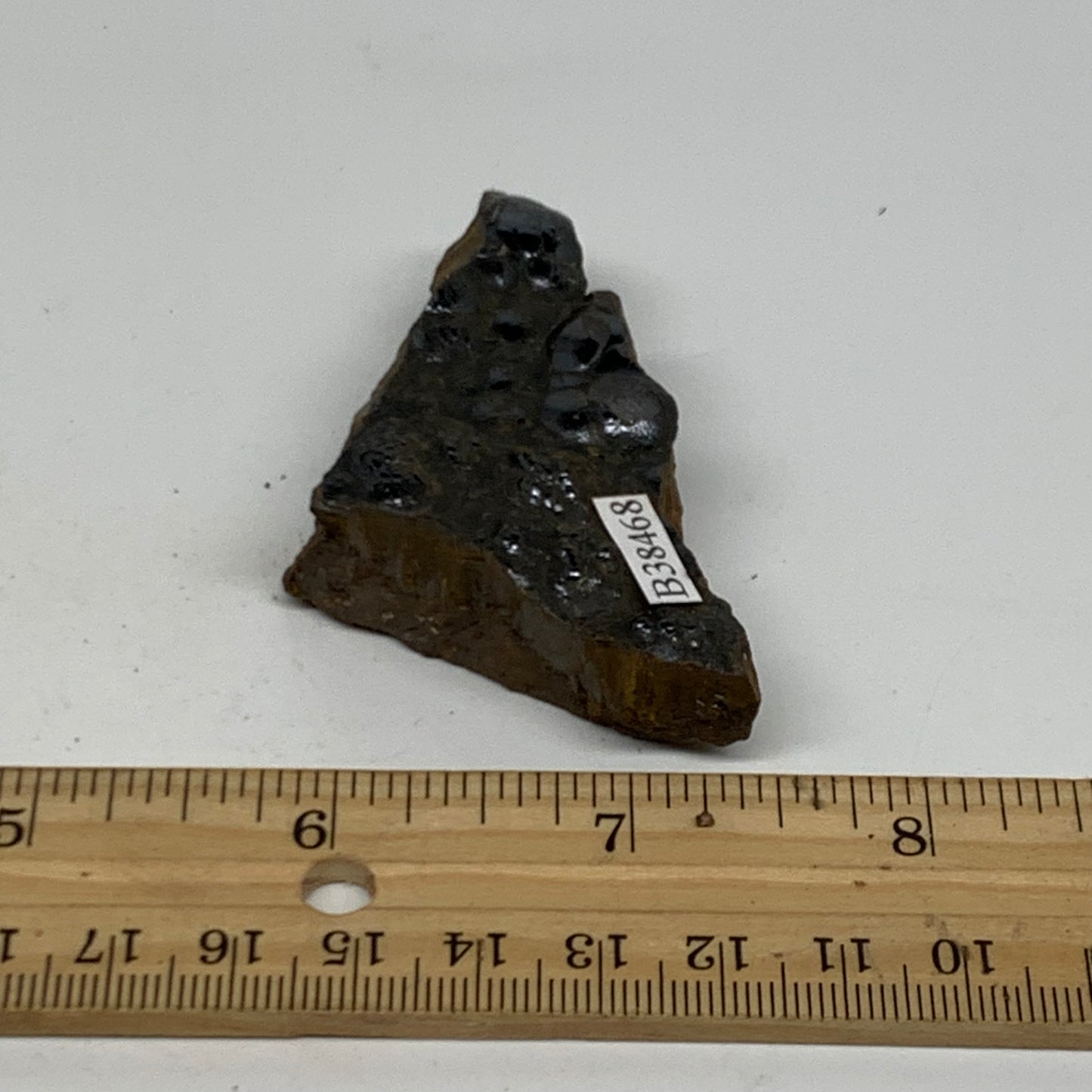 73.6g, 2.7"x1.4"x0.7", Rough Hematite Botryoidal Mineral Crystal, B38468