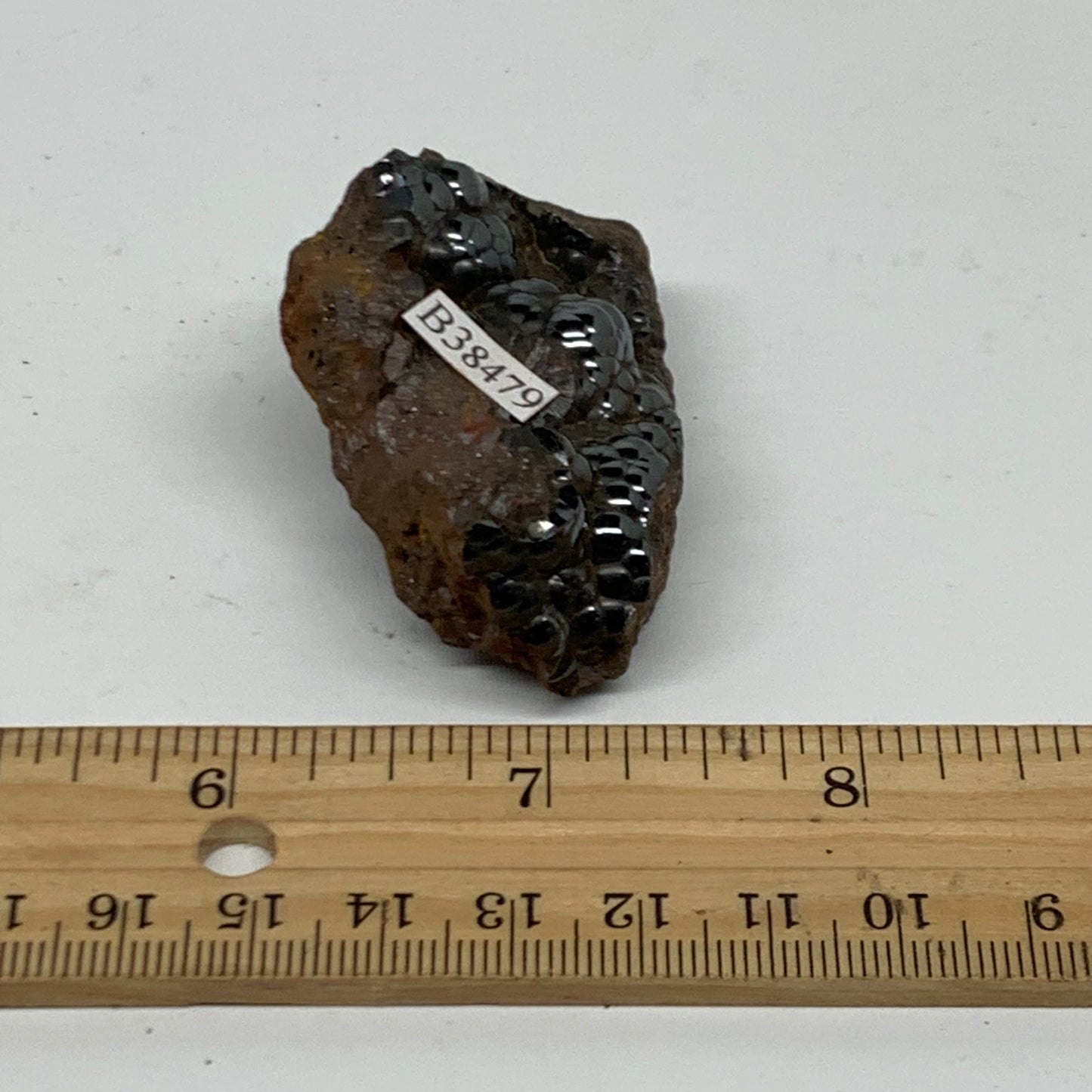 80.5g, 2.2"x1.4"x0.8", Rough Hematite Botryoidal Mineral Crystal, B38479