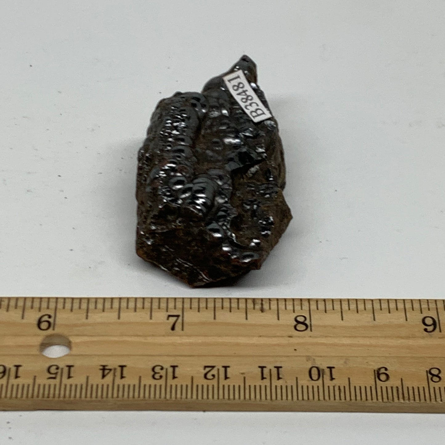 79.2g, 2.4"x1.2"x0.8", Rough Hematite Botryoidal Mineral Crystal, B38481