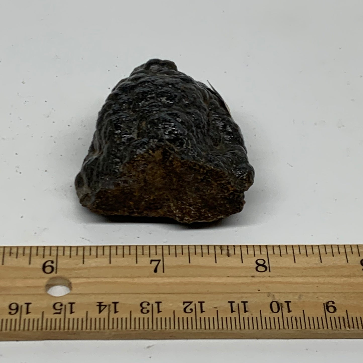 103.6g, 1.8"x1.8"x1", Rough Hematite Botryoidal Mineral Crystal, B38484