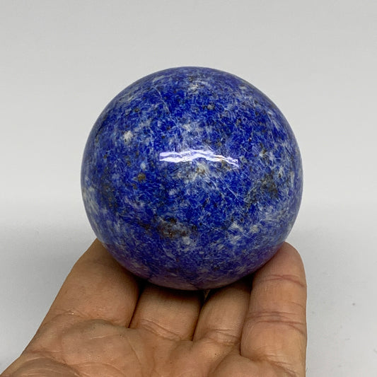 0.78 lbs, 2.4" (60mm), Lapis Lazuli Sphere Ball Gemstone @Afghanistan, B33242