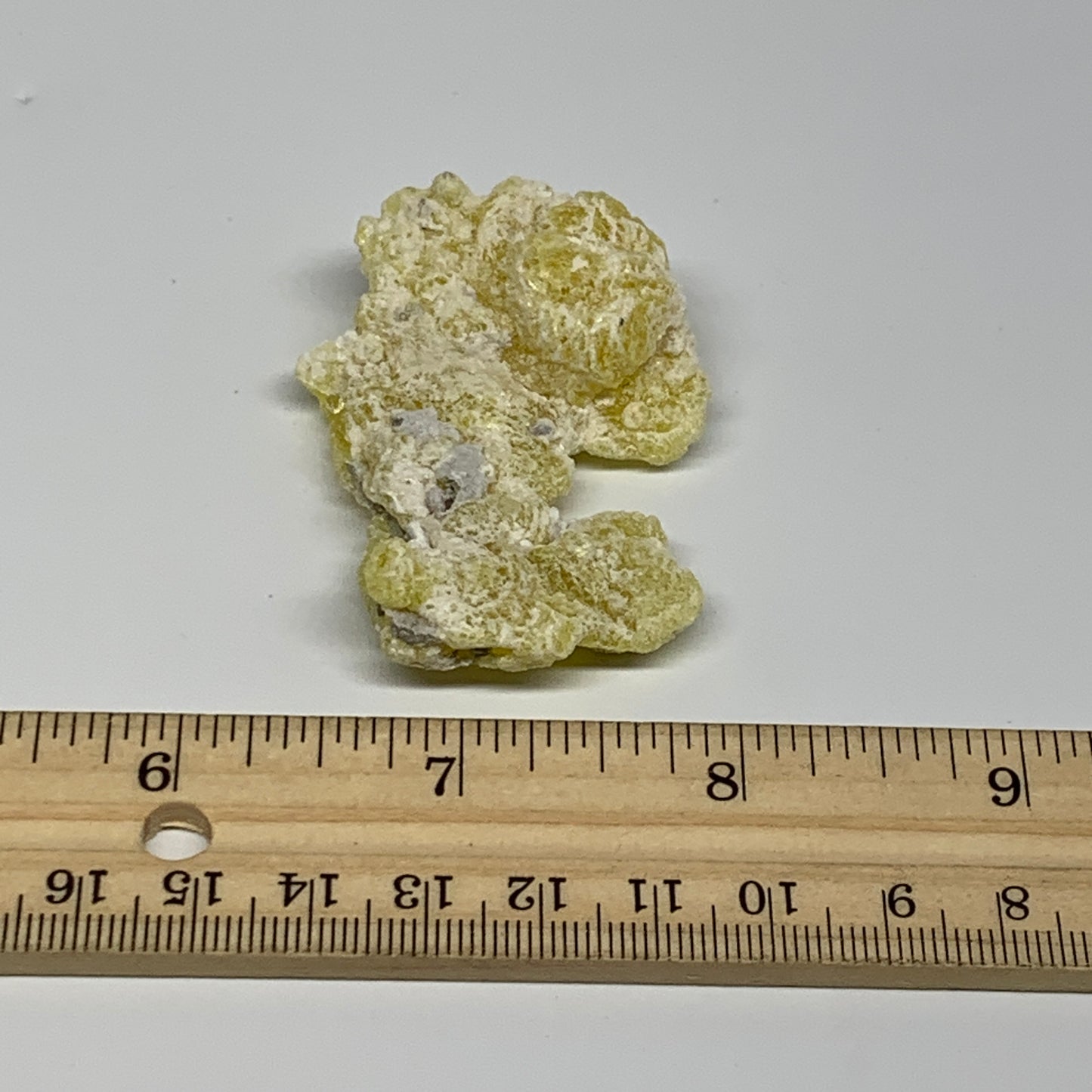 20.61g, 2.2"x1.6"x0.5", Rough Brucite Crystal Mineral Specimens @Pakistan, B2737