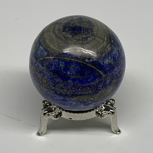 152.8g, 1.8" (45mm), Lapis Lazuli Sphere Ball Gemstone @Afghanistan, B33294