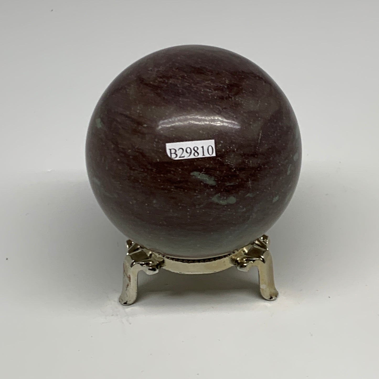 1.08 lbs, 2.7"(69mm) Red Jasper Sphere Gemstone,Healing Crystal, B29810