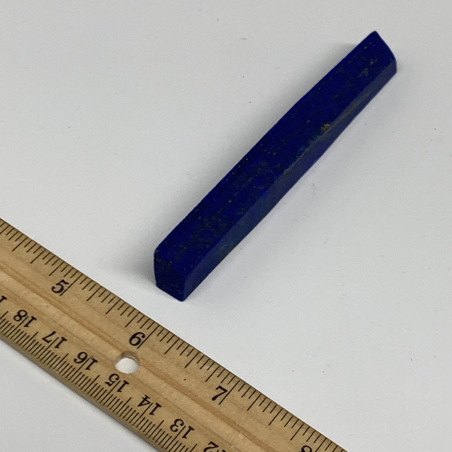 40.3g, 4.3"x0.6"x0.4", High Grade Natural Rough Lapis Lazuli @Afghanistan,B32672