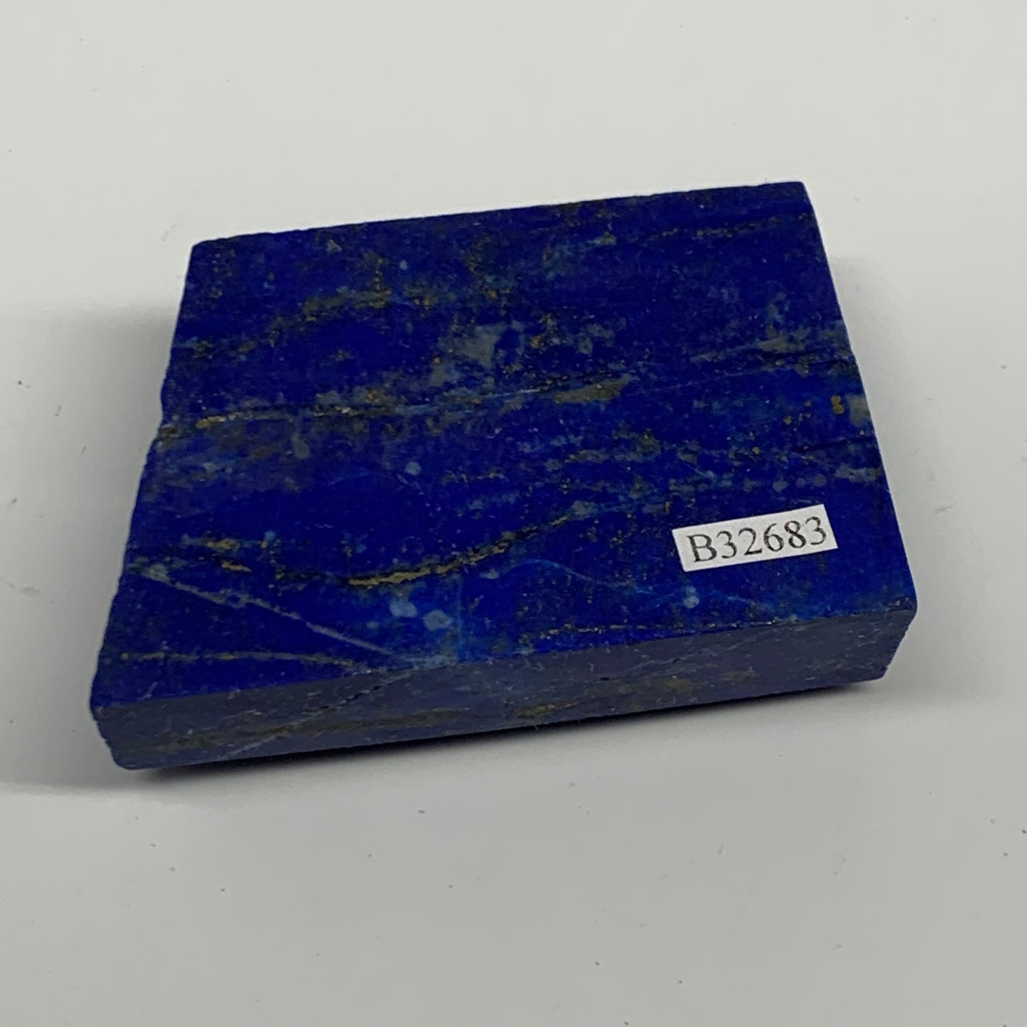 161.2g, 2.6"x1.9"x0.8", High Grade Natural Rough Lapis Lazuli @Afghanistan,B3268