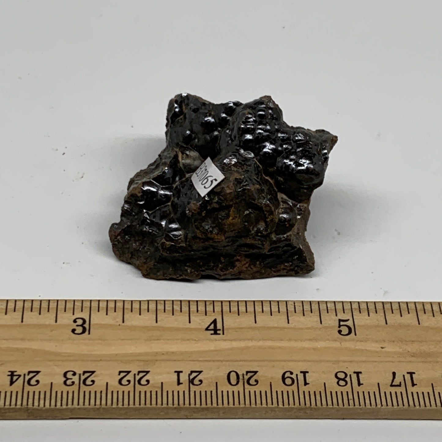 83g, 1.8"x1.6"x1.3", Rough Hematite Botryoidal Mineral Crystal, B37065