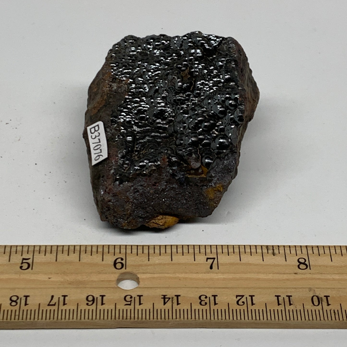 195.9g, 2.3"x2"x1.1", Rough Hematite Botryoidal Mineral Crystal, B37076