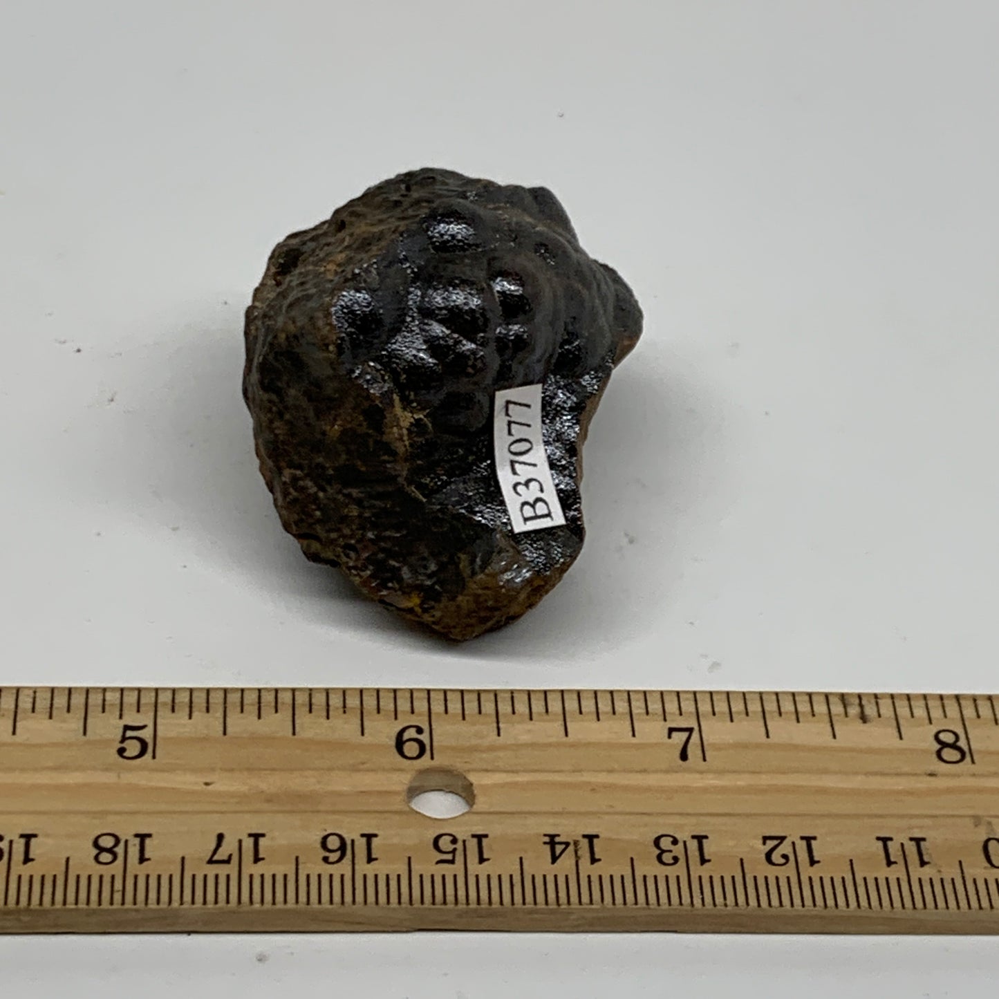 110g, 1.8"x1.7"x1.5", Rough Hematite Botryoidal Mineral Crystal, B37077