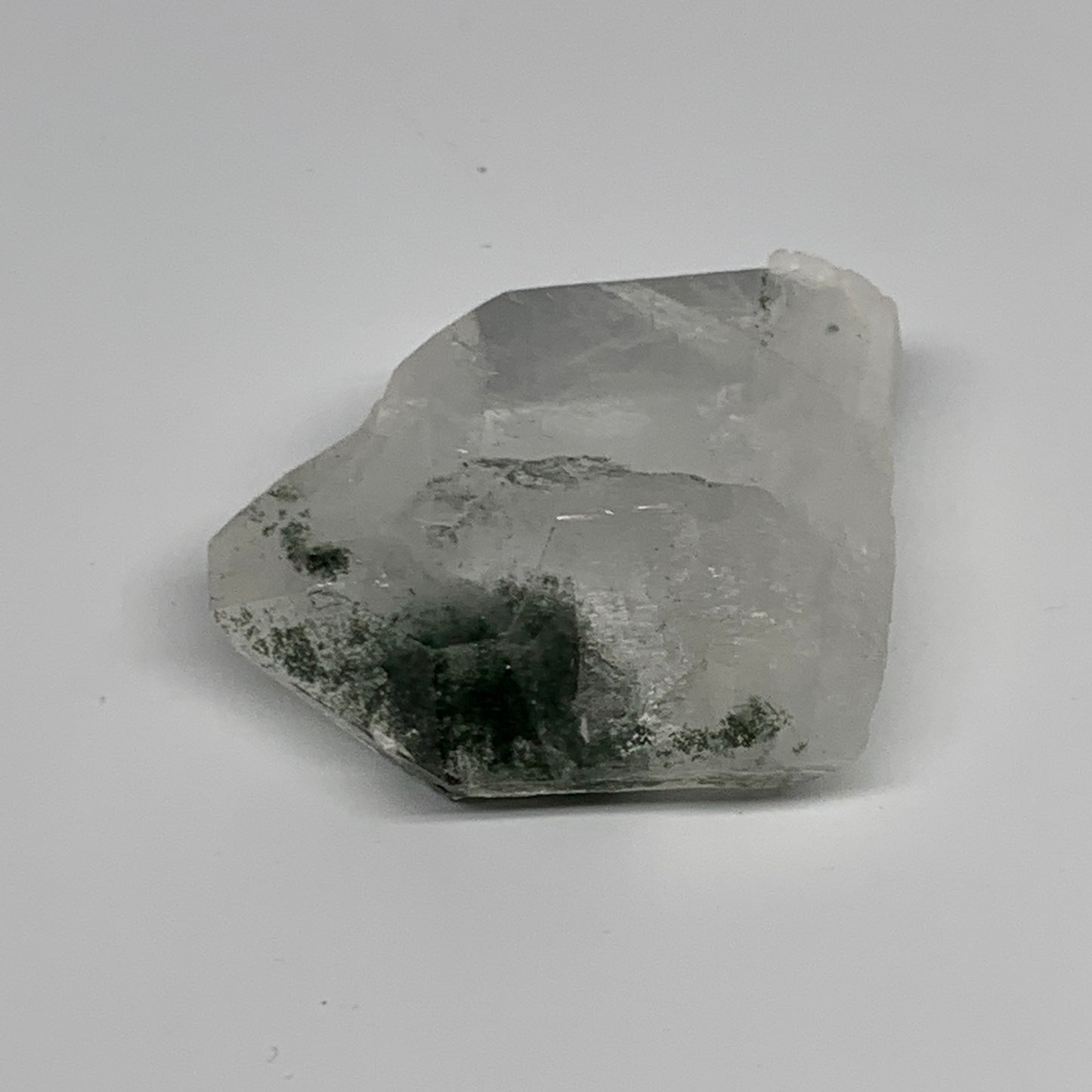 64.6g, 2"x1.7"x0.7", Chlorine Quartz Crystal Mineral,Specimen Terminated,B27653