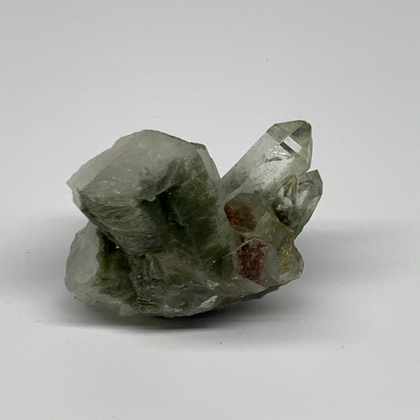 103g, 2.6"x1.9"x1.6", Chlorine Quartz Crystal Mineral,Specimen Terminated,B27657