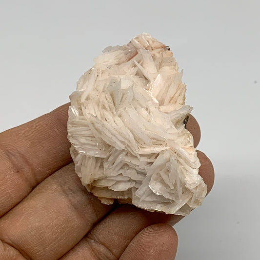 87g, 2.1"x1.3"x1", Barite With Cerussite on Galena Mineral Specimen, B33542