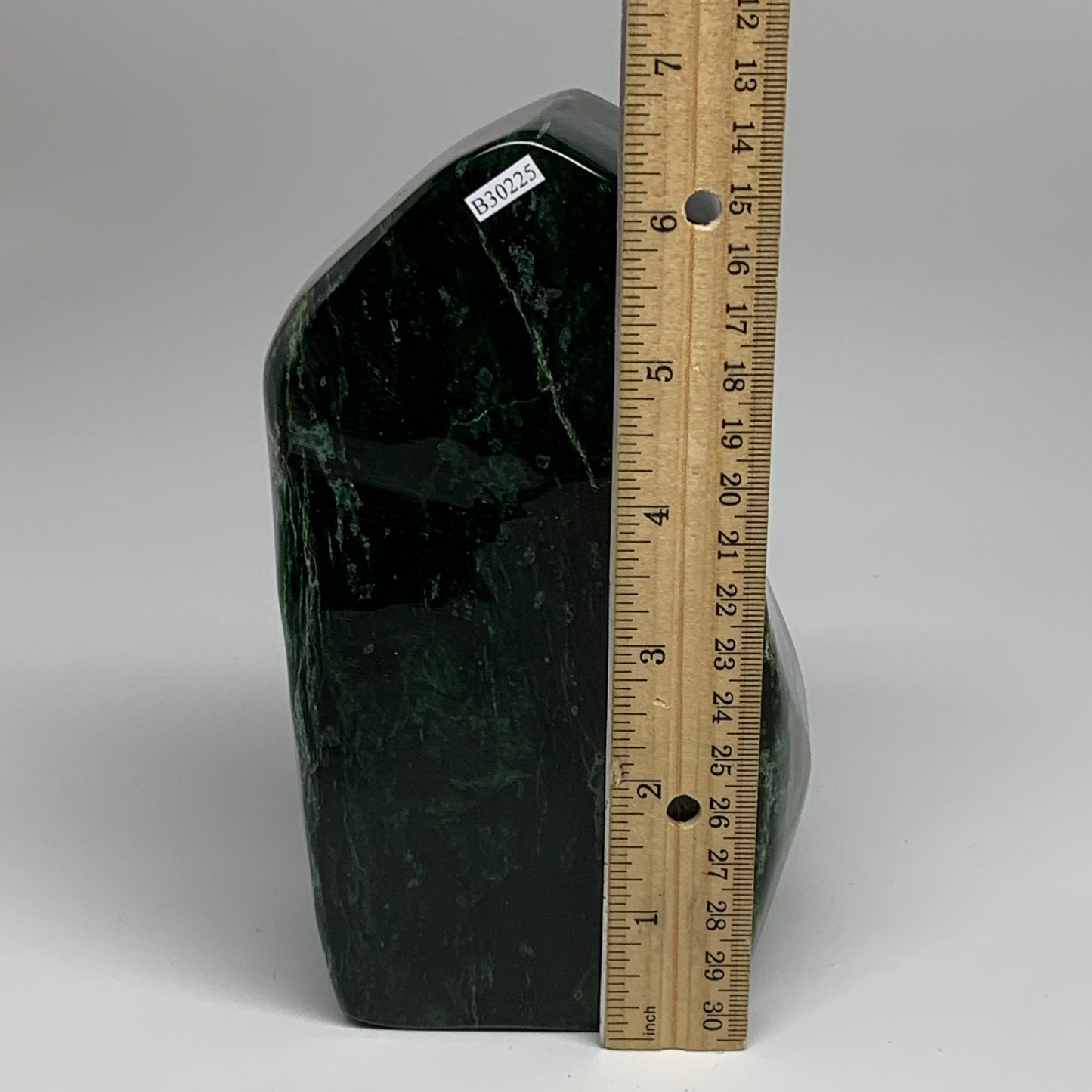 4.66 lbs, 6.4"x3.9"x2.2", Nephrite Jade Freeform Polished @Afghanistan, B30225