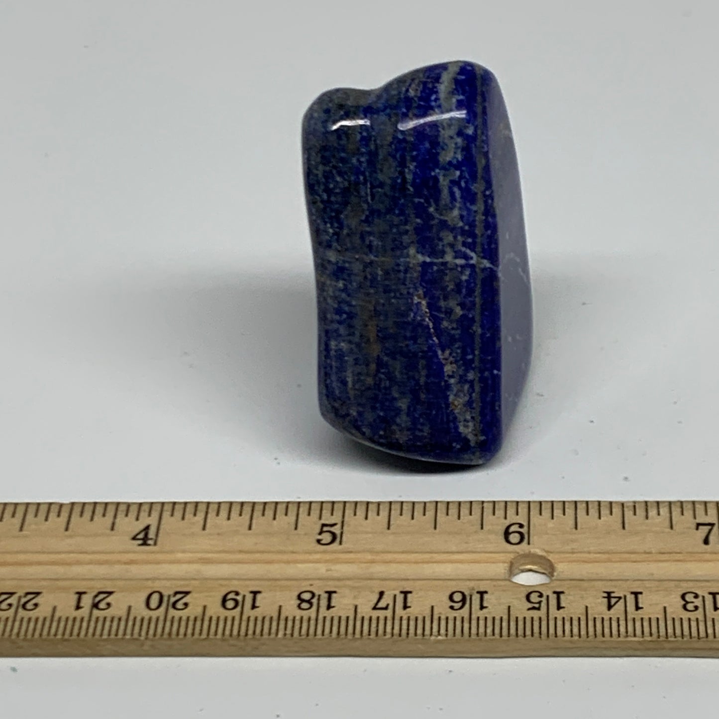 91.2g, 2.2"x1.1"x1.1",  Natural Freeform Lapis Lazuli from Afghanistan, B33102