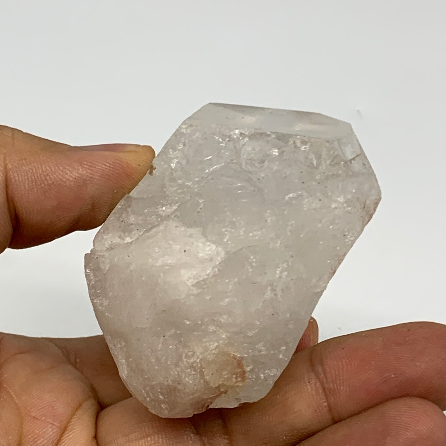 164.8g, 3.1"x1.8"x1.5", Lemurian Quartz Crystal Mineral Specimens @Brazil, B1923
