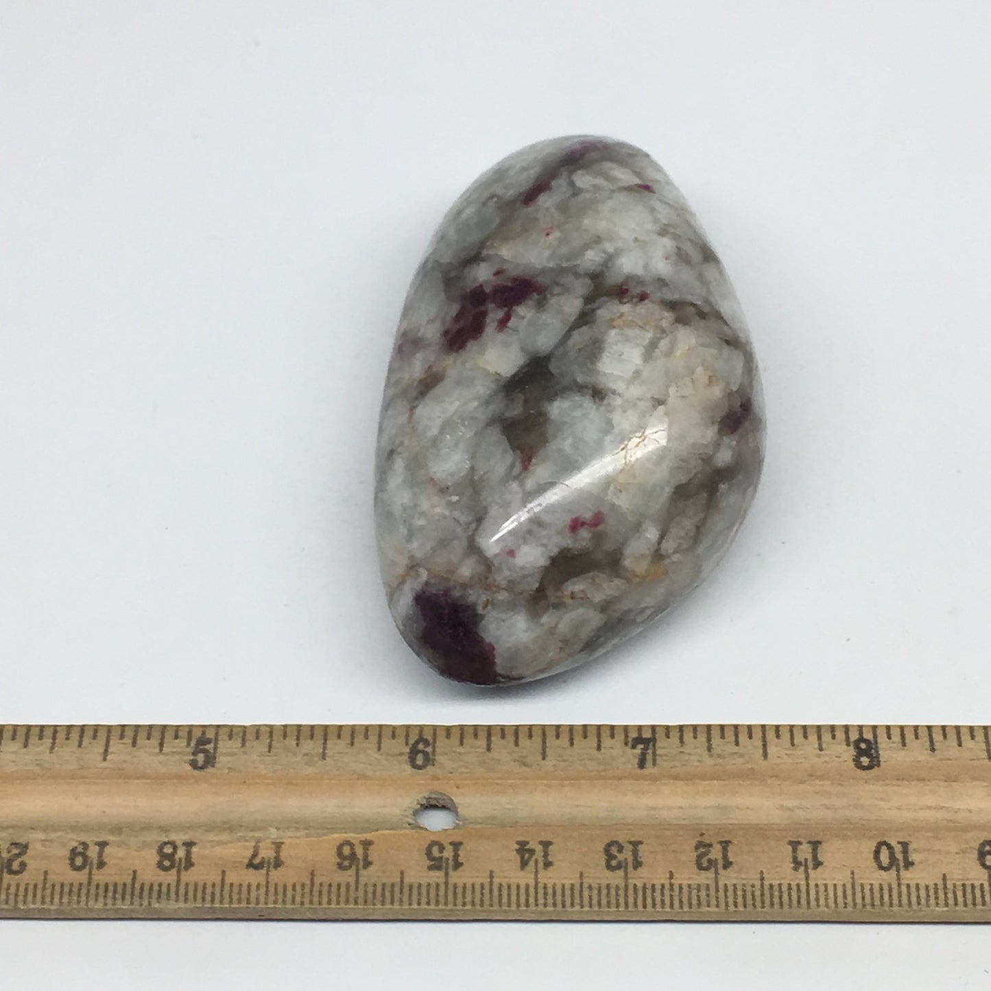 192.2g,3.3"x1.9"x1.4" Tourmaline Rubellite Palm Stone Reiki @Madagascar,MSP1141