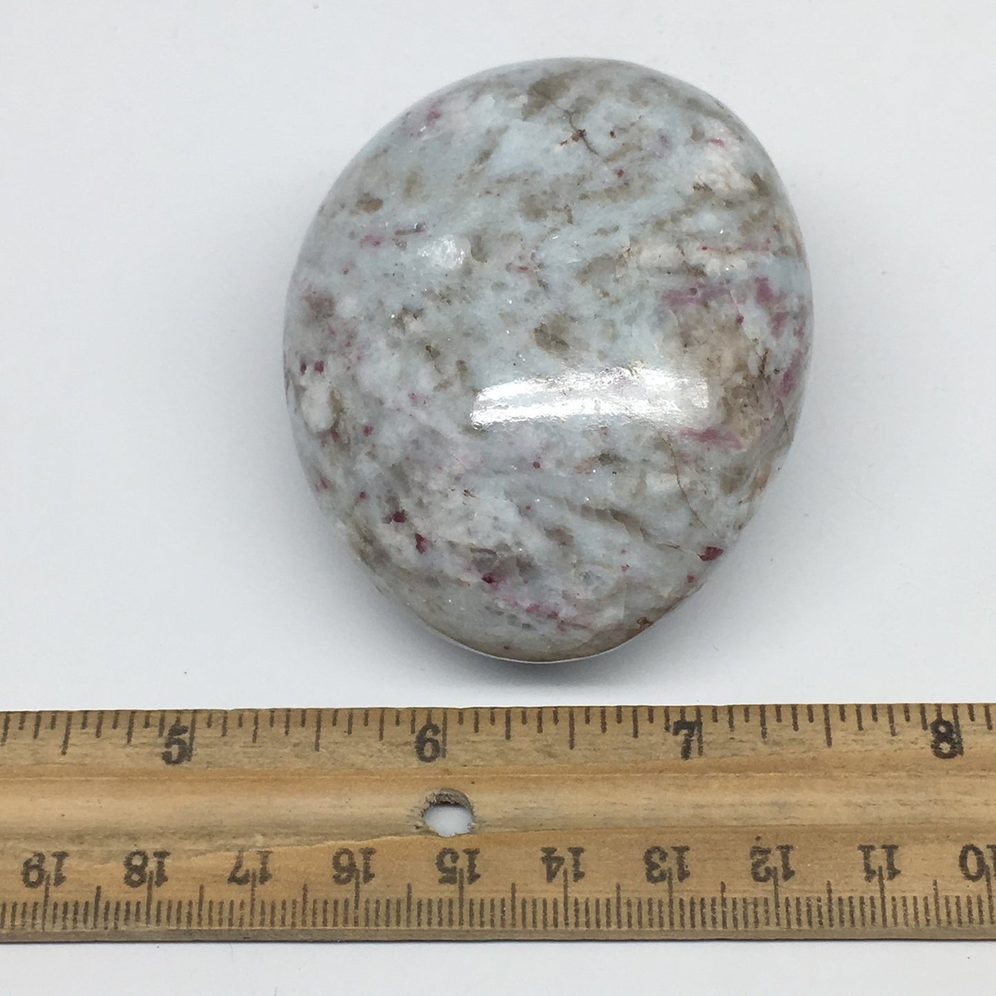 200.3g,2.8"x2.2"x1.6" Tourmaline Rubellite Palm Stone Reiki @Madagascar,MSP1134