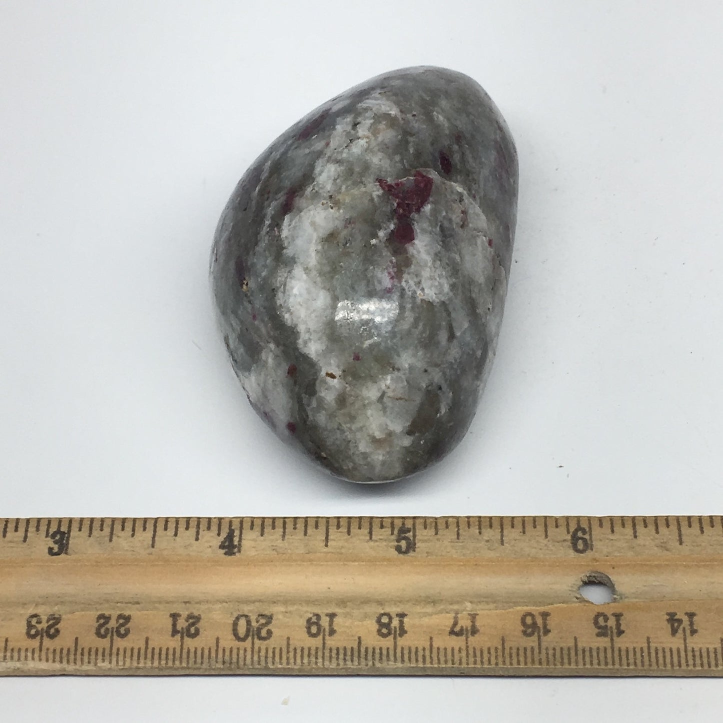 189.7g,3.1"x1.9"x1.6" Tourmaline Rubellite Palm Stone Reiki @Madagascar,MSP1122