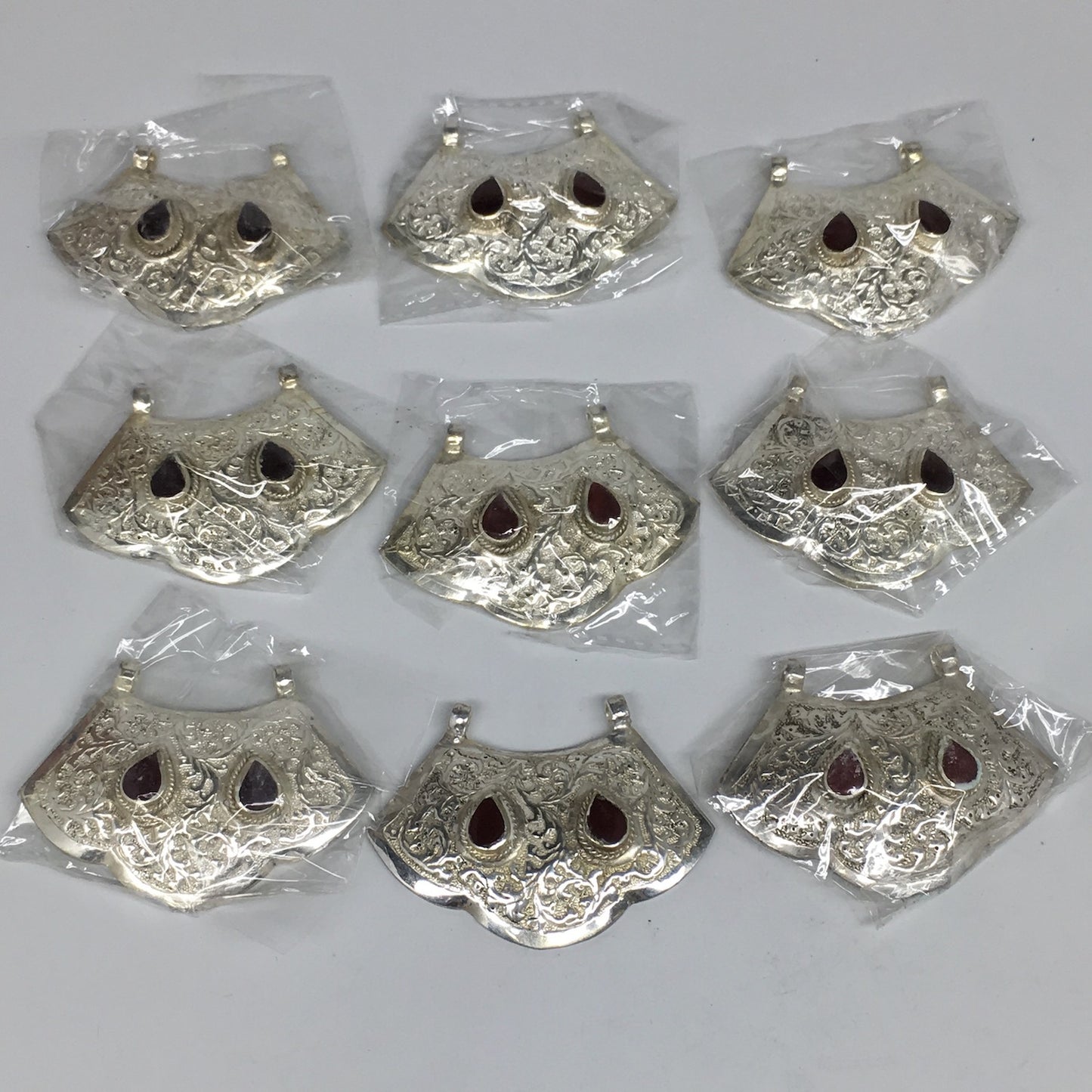 1pc, 2.1"x3"x0.5",Turkmen Pendant Red Carnelian Drop Shape Statement,TN616