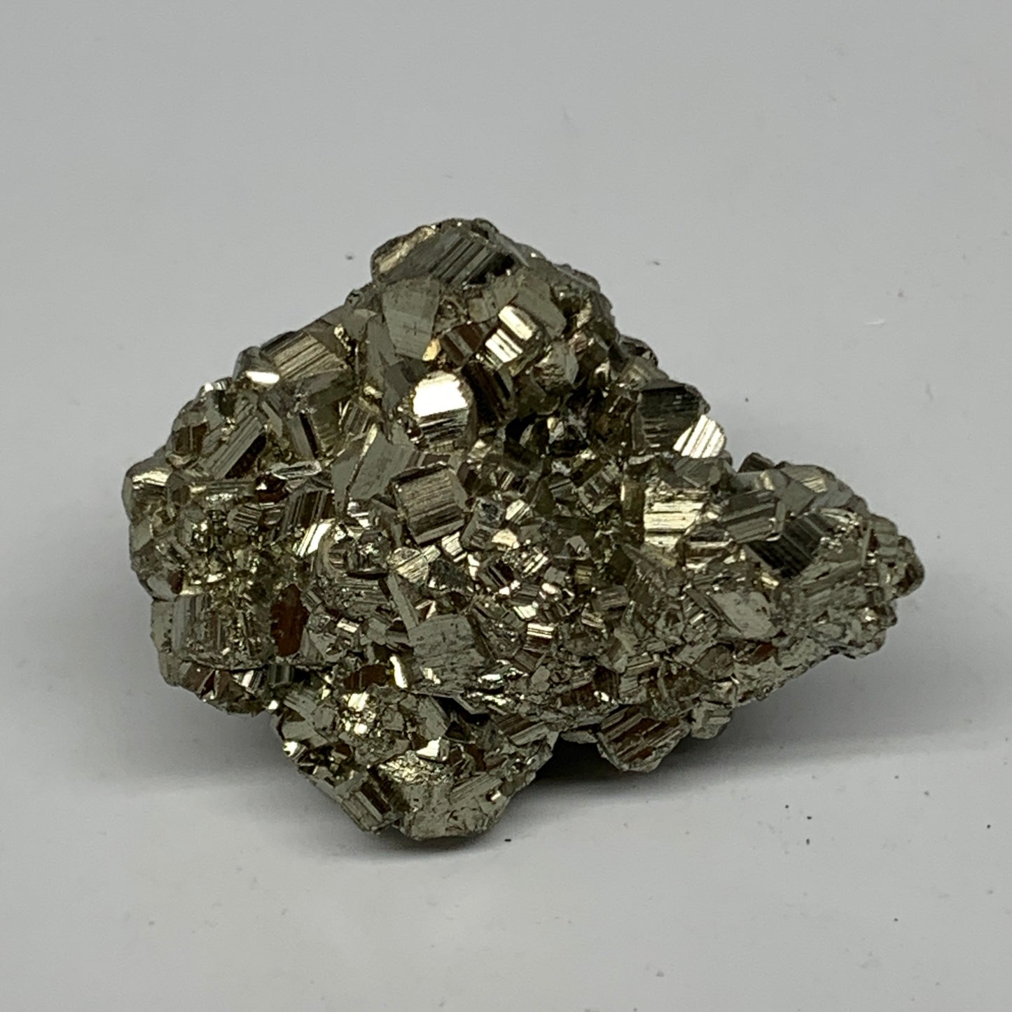 86.6g, 1.9"x1.6"x1.4", Natural Untreated Pyrite Cluster Mineral Specimens,B19390