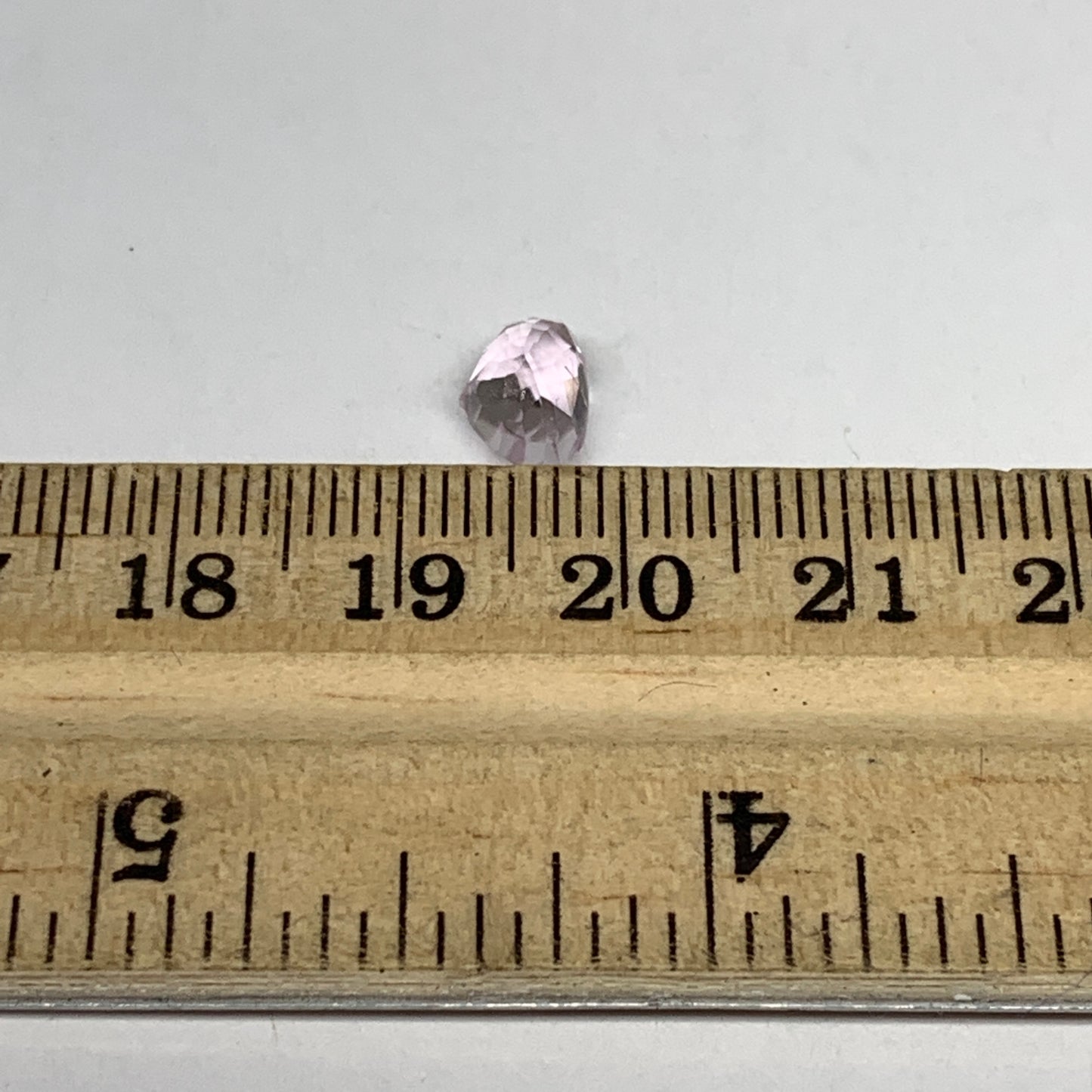 1.96cts, 8mmx5mmx5mm, Kunzite Crystal Facetted Cut Stone @Afghanistan, CTS07