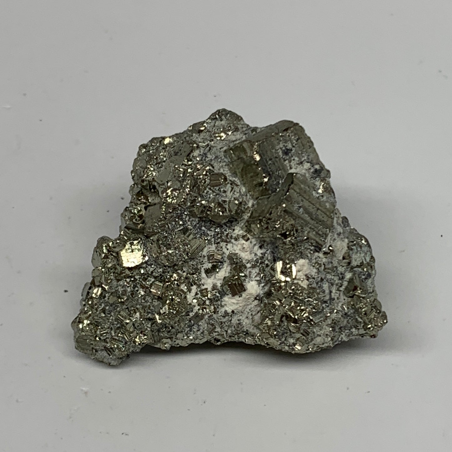 44.5g, 1.5"x1.3"x1", Natural Untreated Pyrite Cluster Mineral Specimens,B19399
