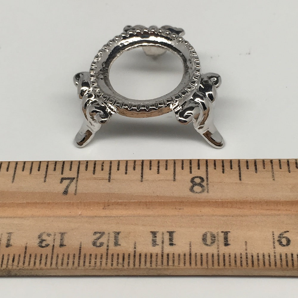 1 piece, Nickel Sphere Egg Stands