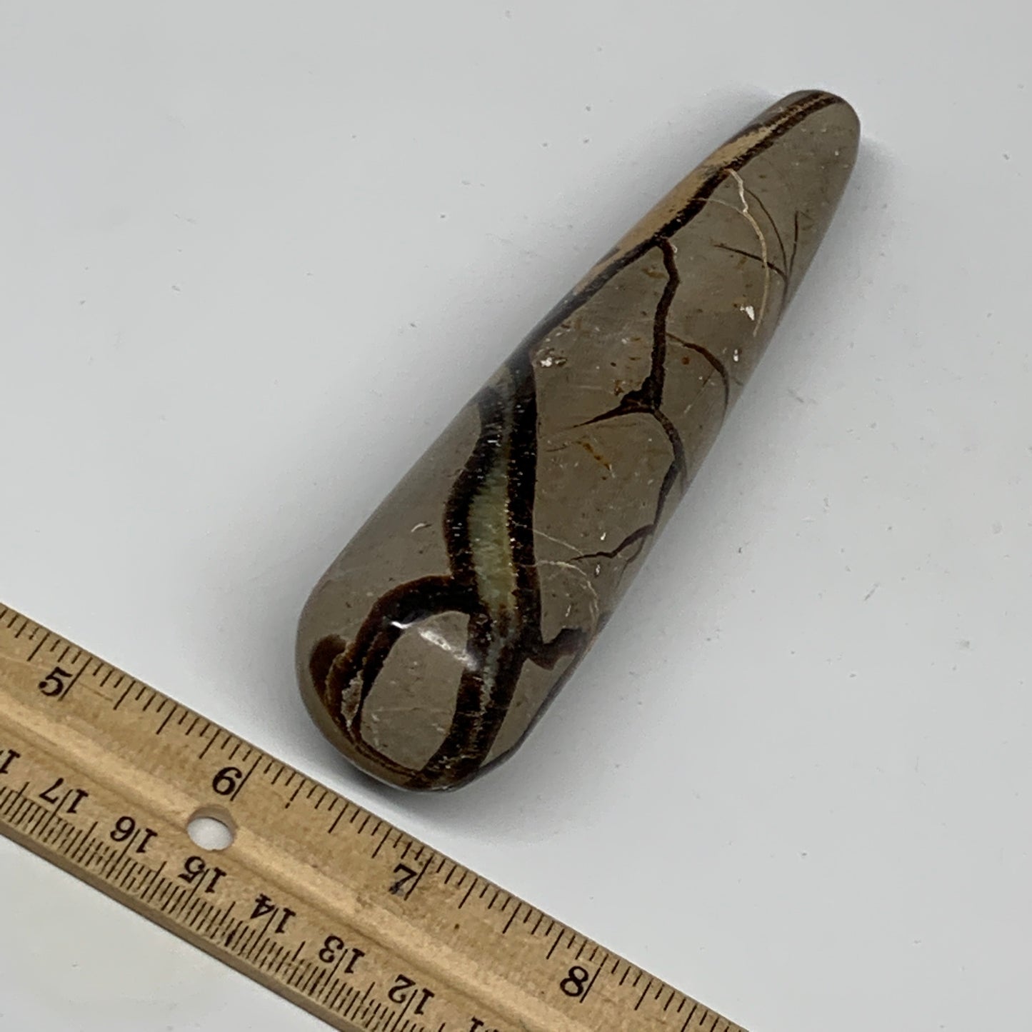 209.3g,5.3"x1.3" Natural Septarian Wand Stick, Home Decor, Collectible, B6111