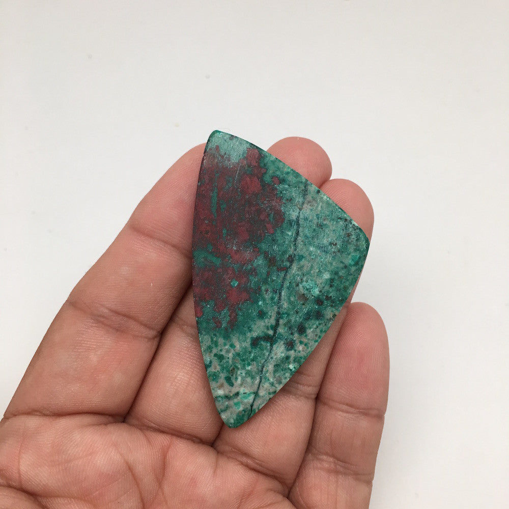 96.5 cts Natural Sonora Sunset Chrysocolla Cuprite Cabochon from Mexico, SO26