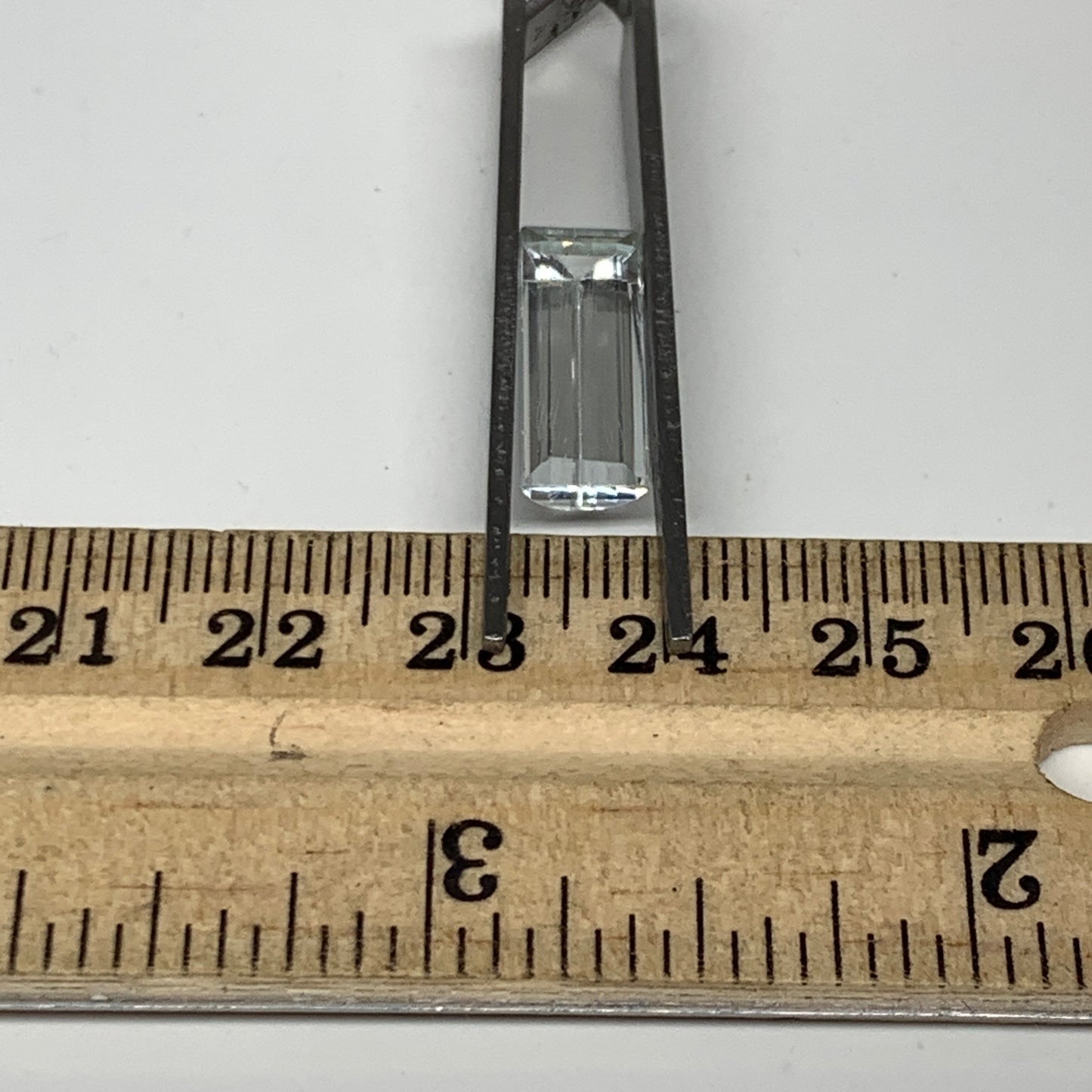 4.89cts, 17mmx6mmx5mm, Aquamarine Crystal Facetted Stone Loose @Pakistan,CTS119