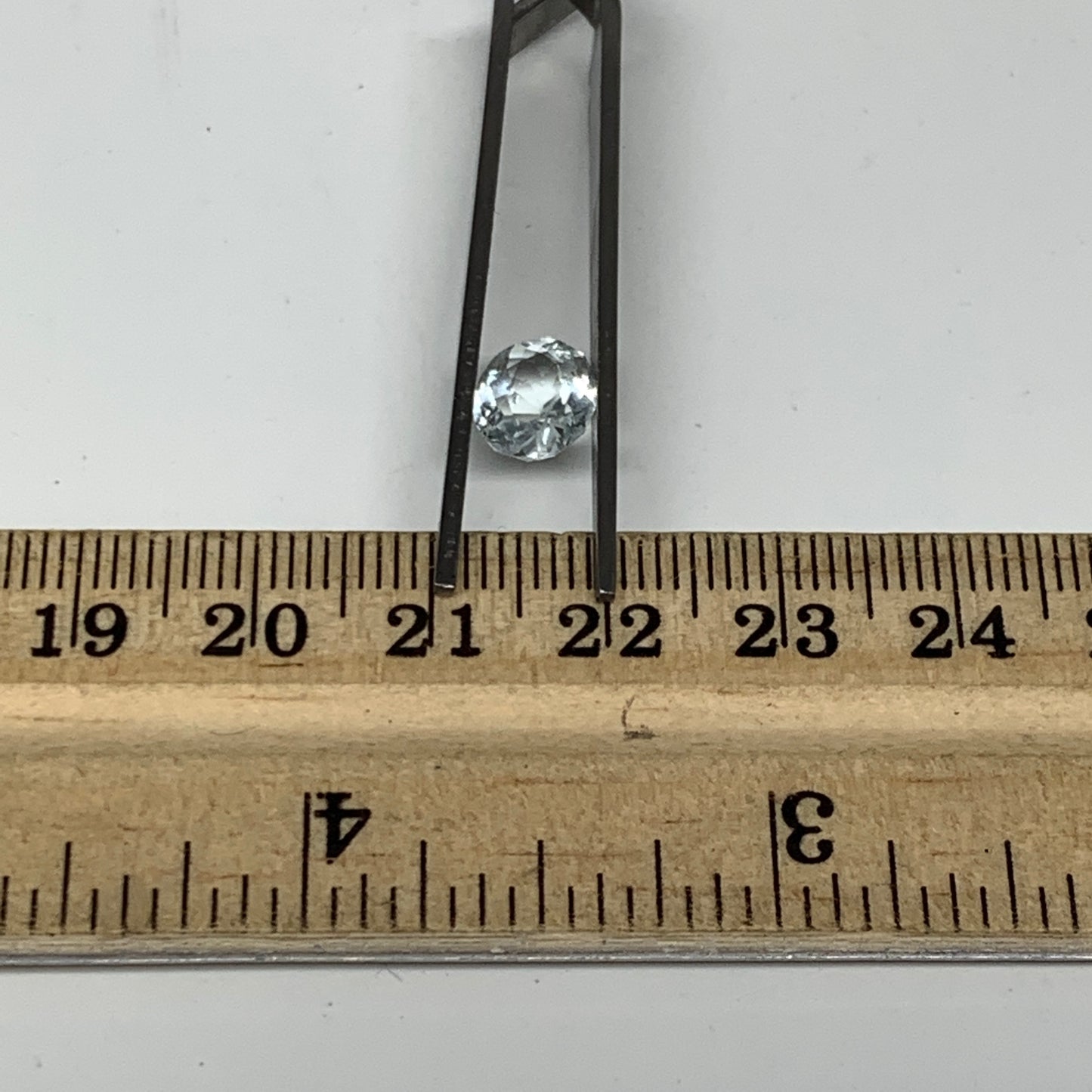 1.43cts, 8mmx7mmx4mm, Aquamarine Crystal Facetted Stone Loose @Pakistan,CTS124