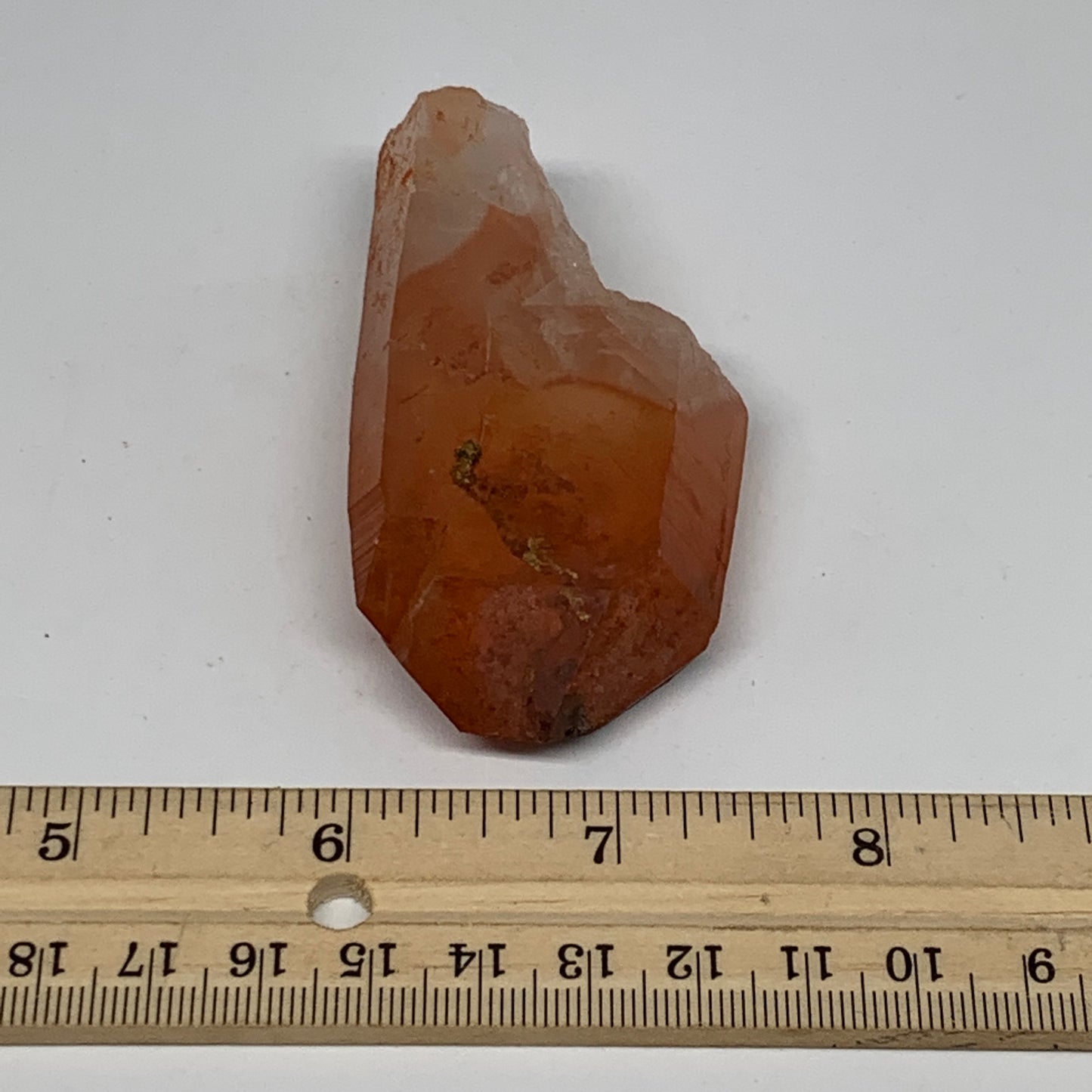 85.8g, 3"x1.6"x0.9", Natural Red Quartz Crystal Terminated @Morocco, B11504