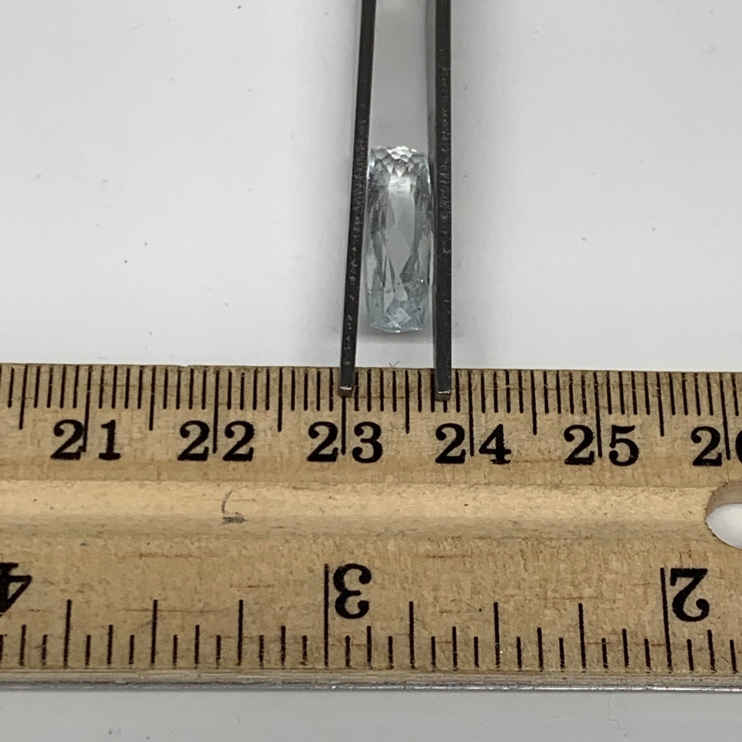 3.26cts, 18mmx5mmx4mm, Aquamarine Crystal Facetted Stone Loose @Pakistan,CTS152