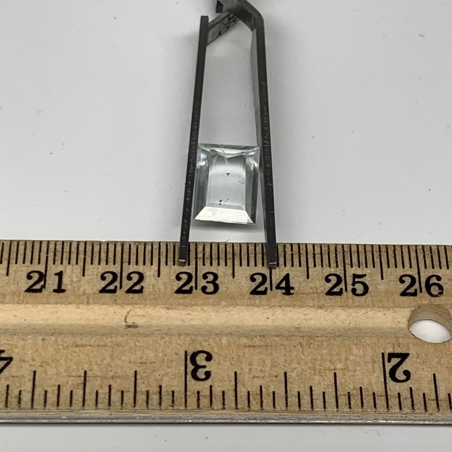 3.43cts, 13mmx8mmx3mm, Aquamarine Crystal Facetted Stone Loose @Pakistan,CTS158