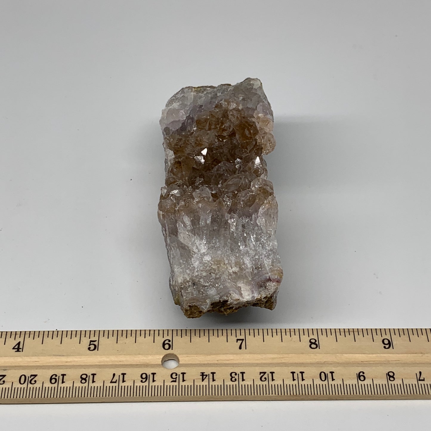 285.1g, 4.1"x1.6"x1.9", Rare Manganese Cluster With Quartz Mineral Specimen,B106