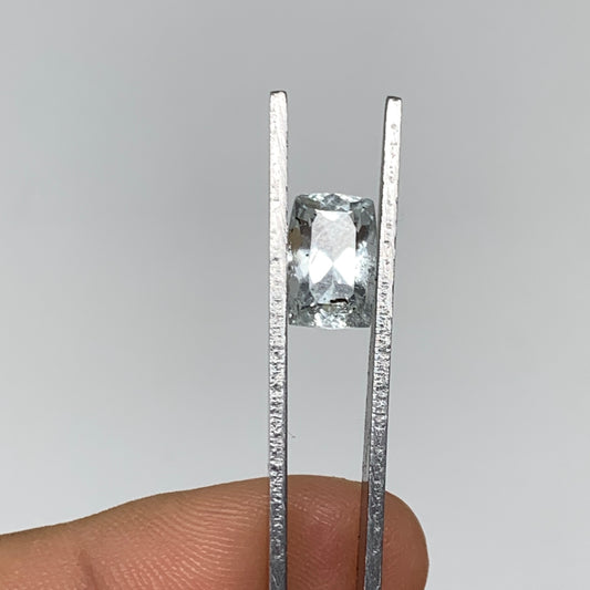 2.95cts, 10mmx6mmx6mm, Aquamarine Crystal Facetted Stone Loose @Pakistan,CTS163
