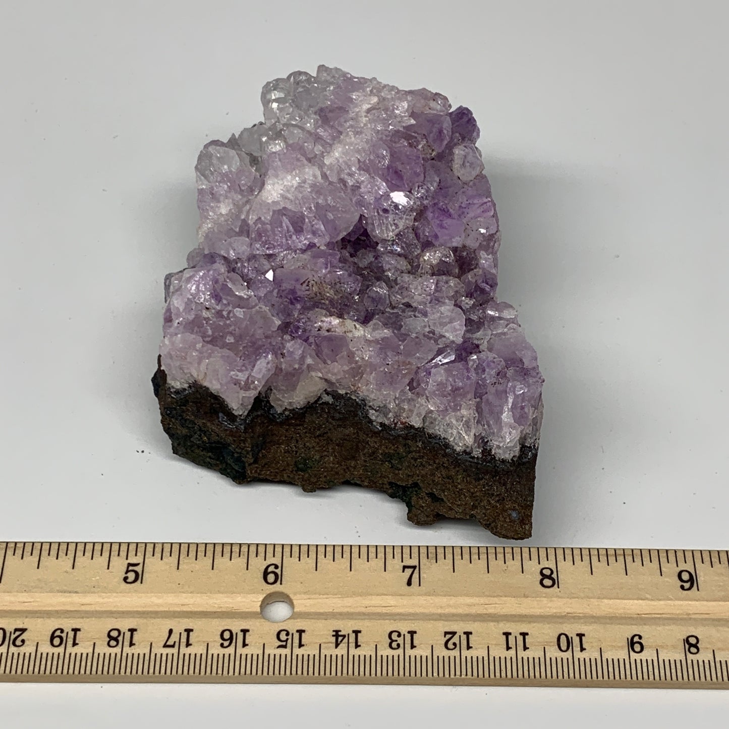 379.9g, 3.9"x2.7"x1.7", Natural Amethyst Cluster Mineral Specimen @Morocco,B1069