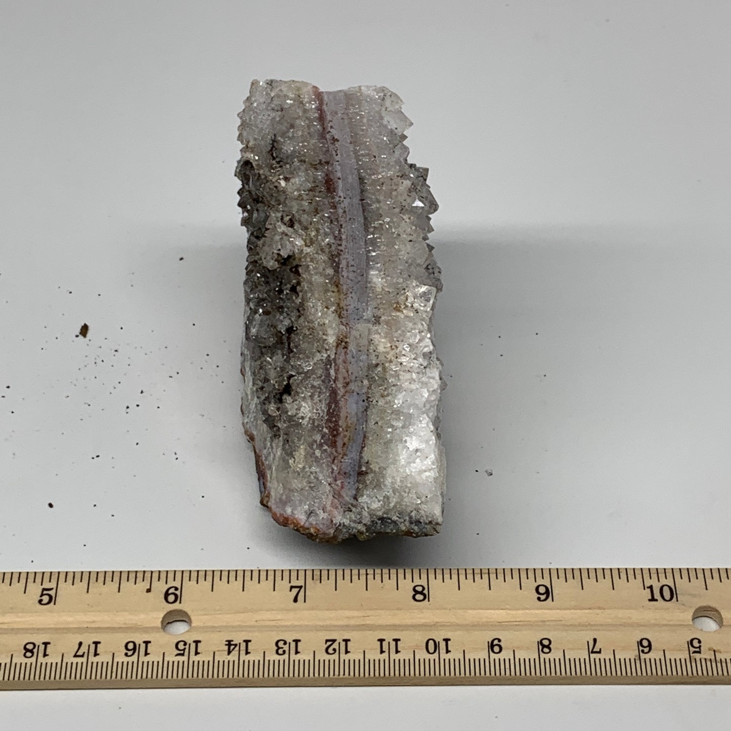 384.5g, 4.3"x3"x1.7", Rare Manganese Cluster With Quartz Mineral Specimen,B10700