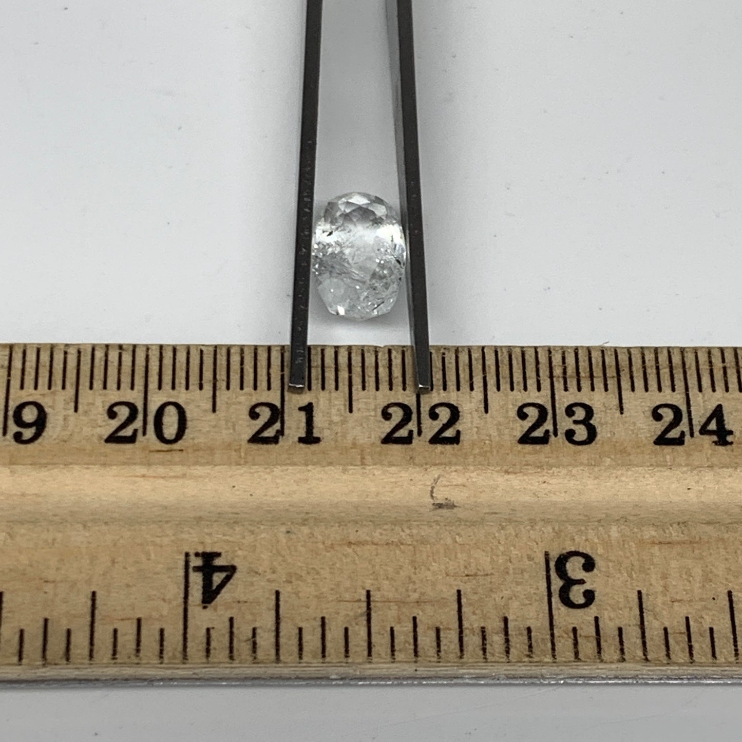 2.17cts, 11mmx7mmx4mm, Aquamarine Crystal Facetted Stone Loose @Pakistan,CTS186