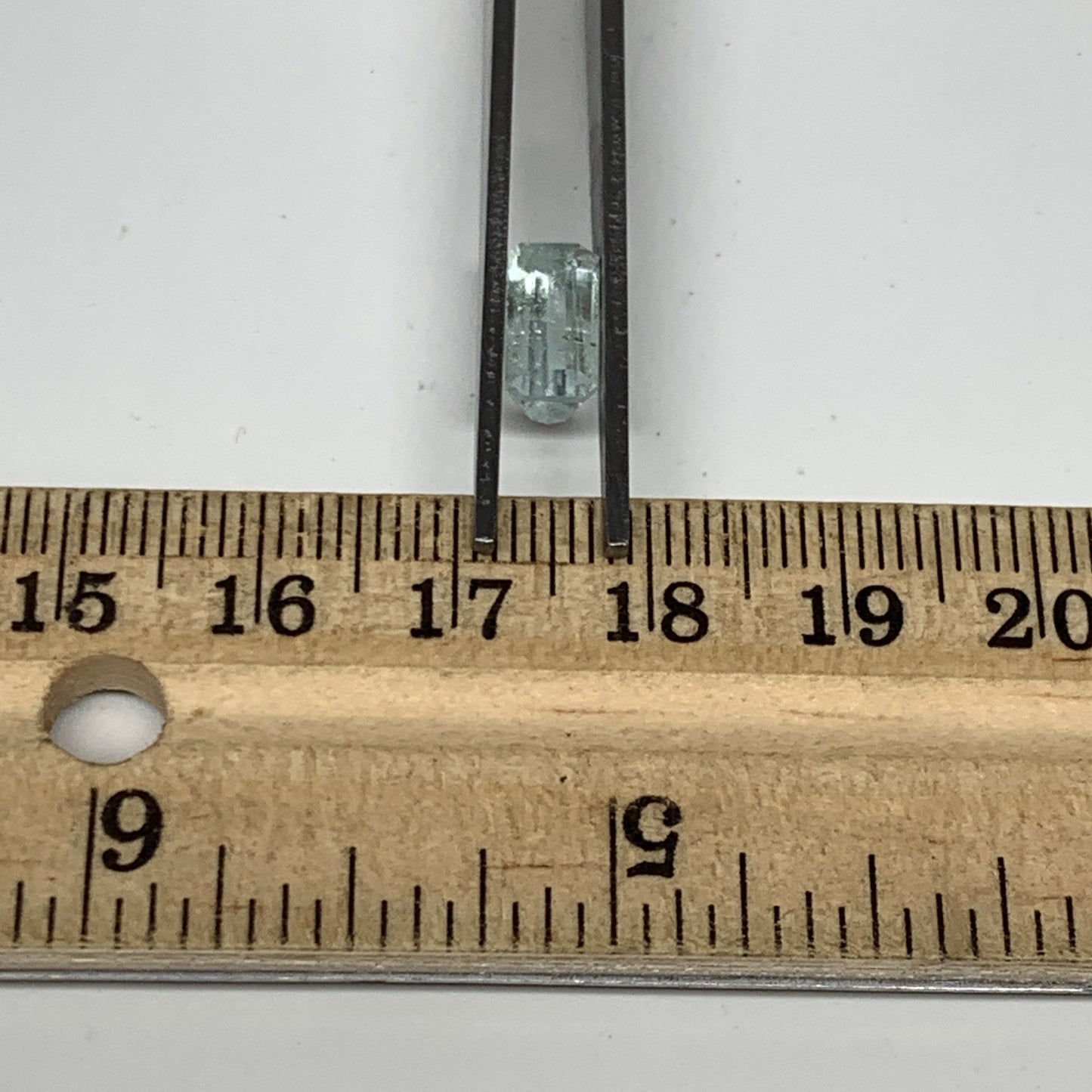 1.83 cts, 10mmx5mmx4mm, Aquamarine Crystal Facetted Stone Loose @Pakistan,CTS190