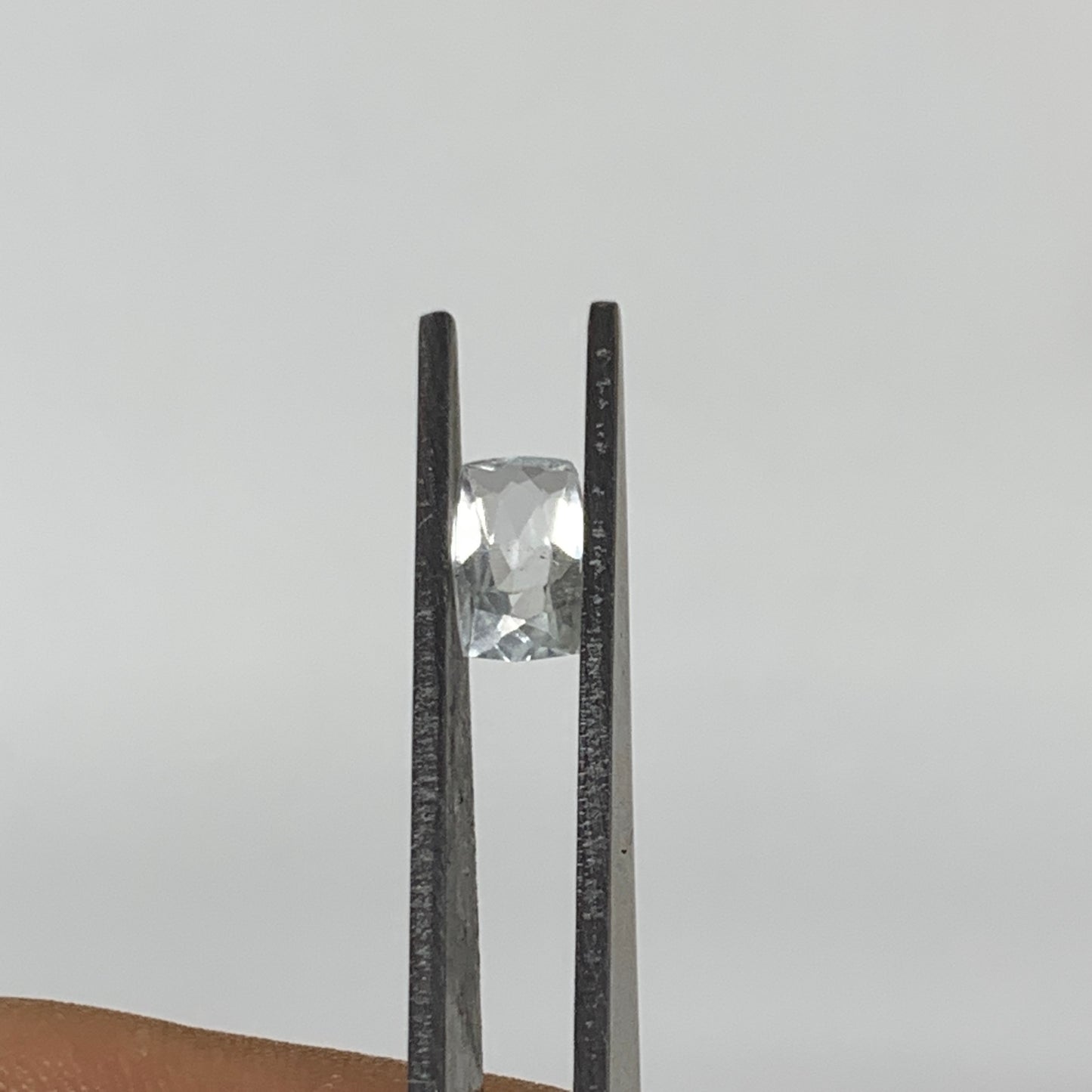 1.02cts, 8mmx5mmx3mm, Aquamarine Crystal Facetted Stone Loose @Pakistan,CTS210